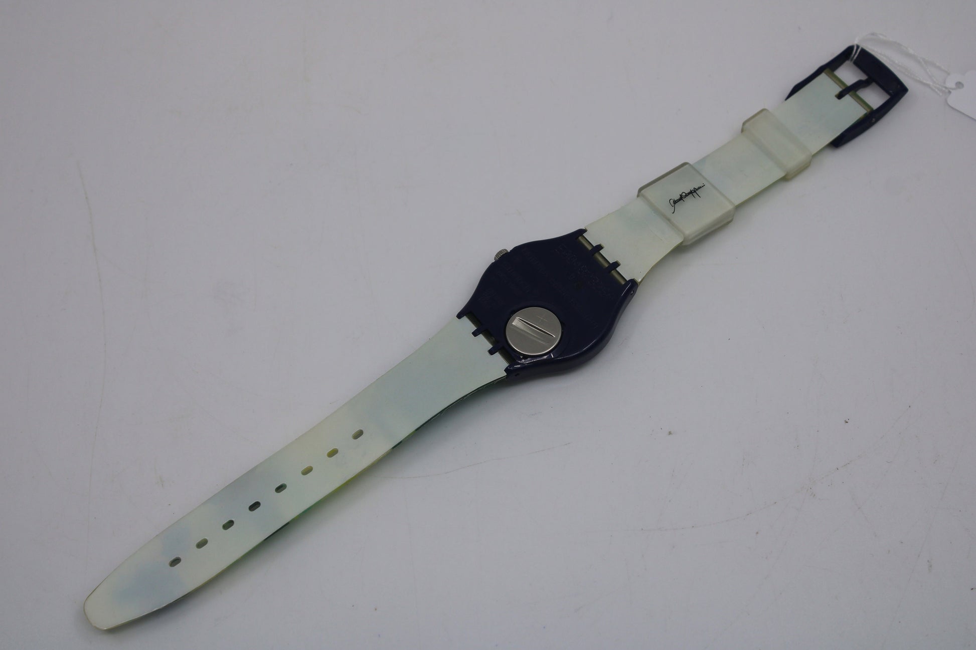 2000, New Old Stock 17mm Gents Access Swatch, 'Fiocco', SKK104, in perfect working order, Never Worn