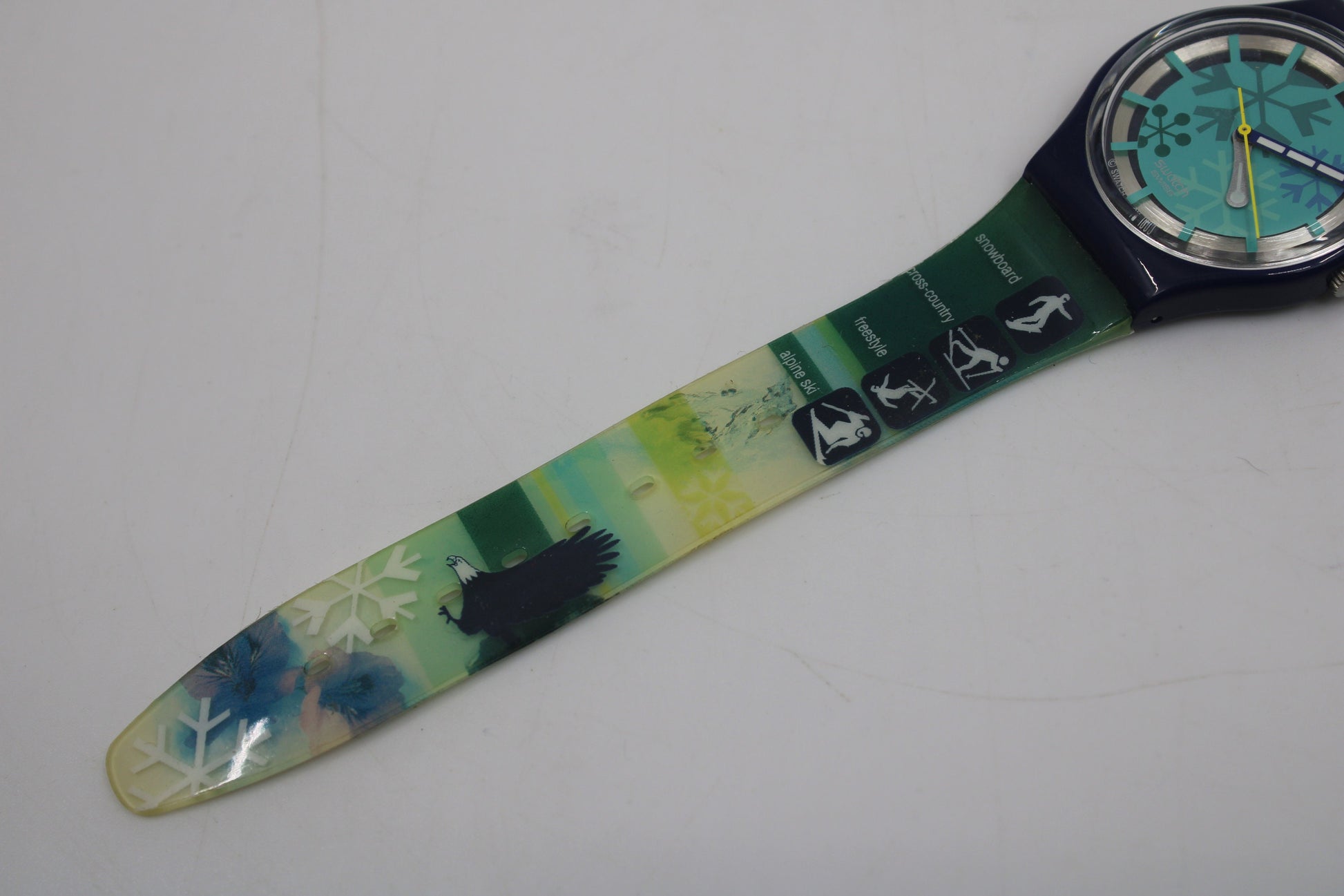 2000, New Old Stock 17mm Gents Access Swatch, 'Fiocco', SKK104, in perfect working order, Never Worn