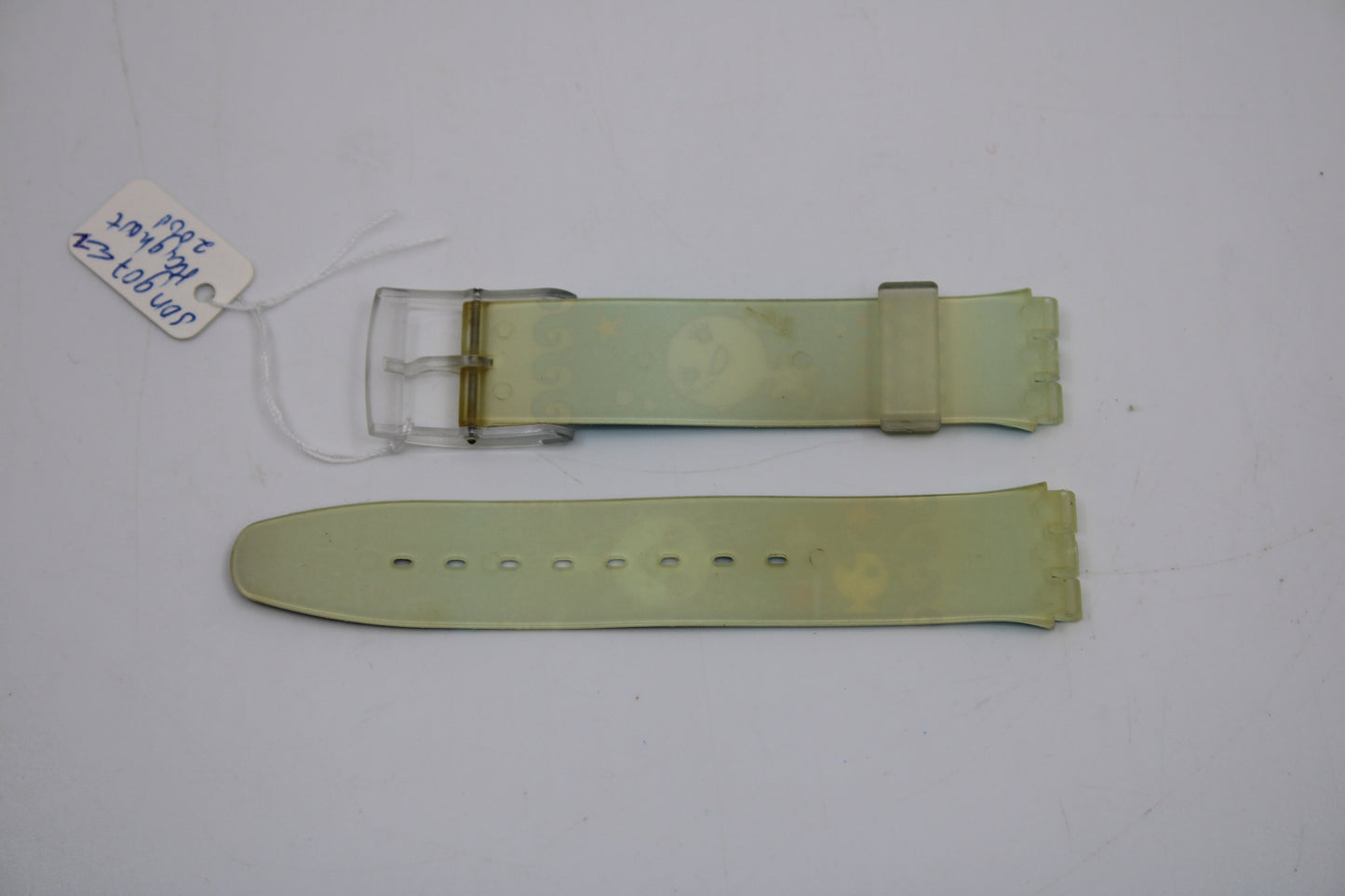 2001, Vintage Swatch Strap, 'Seaghost', SDN907, Scuba, Nice, Used Condition