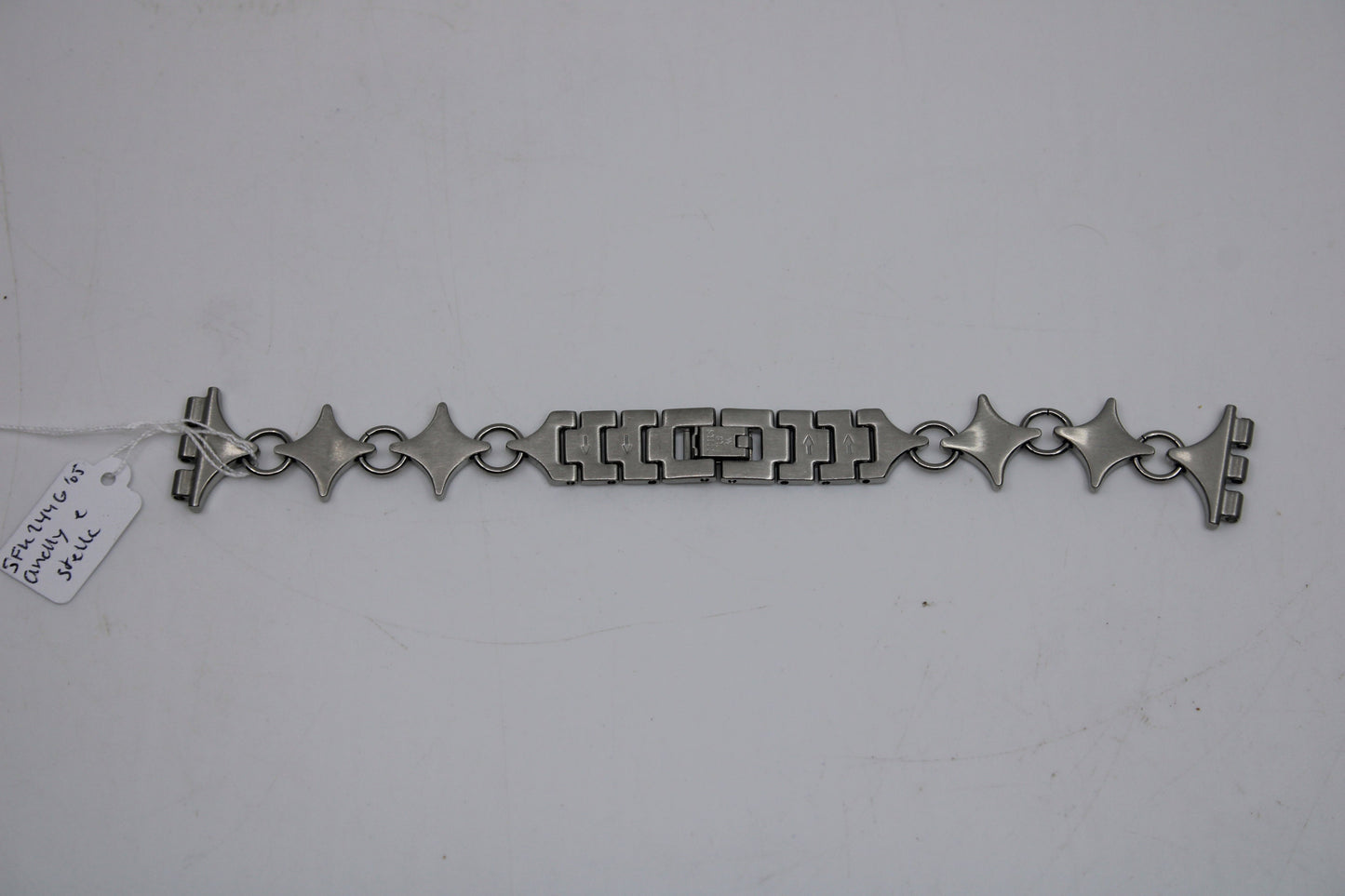 Vintage Skin Swatch Strap, 'Anelli e Stelle', SFK244G, New Old Stock, never worn