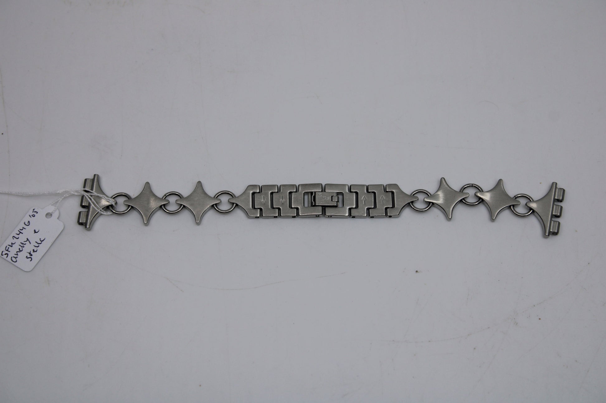 Vintage Skin Swatch Strap, 'Anelli e Stelle', SFK244G, New Old Stock, never worn