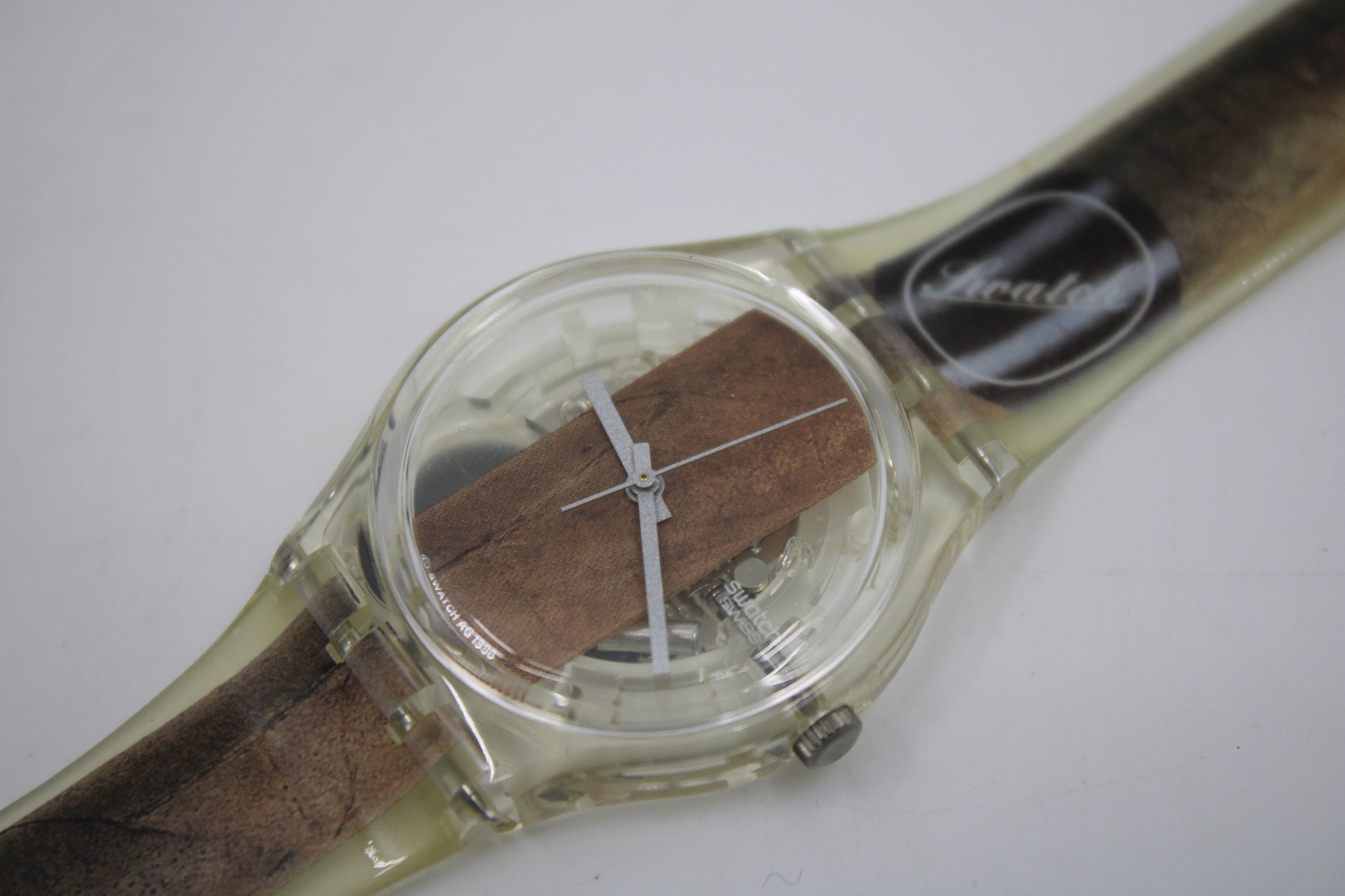 1997 NEW OLD STOCK GK250, Cigar, working 100% nice 90s vintage Swatch watch