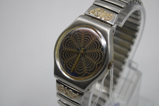 1992 Vintage Gents Swatch 'Daiquiri' GK144, in a good, used condition, working 100% with NON-original strap