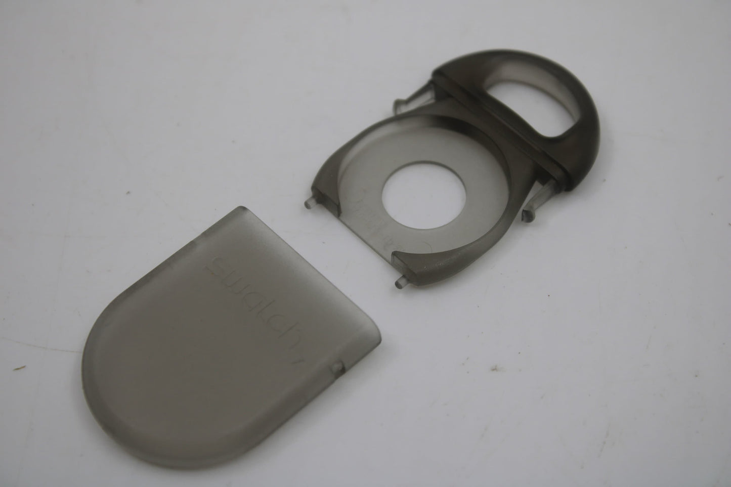 1990s, Vintage Original Swatch Battery Holder for Swatch the Beep, GREY
