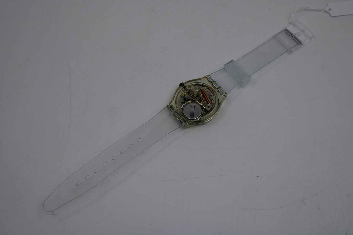NEW OLD STOCK 1992 Vintage Gents Swatch 'Scribble' GZ124, working 100% with a new, unused strap