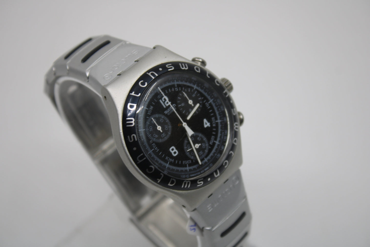1996 'High Tail' vintage IRONY Chrono Swatch YCS1000, Good, Used Condition, Working 100%