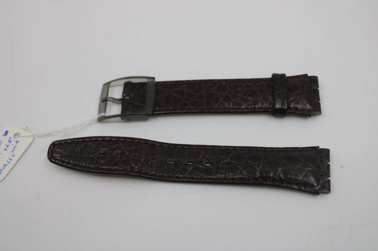 1994, Vintage Swatch Strap, 'Tobacco', GM403, 17mm, Gents, Near Mint Condition