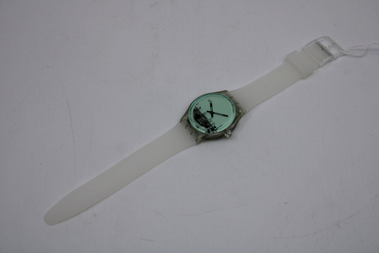 1996 'Dodecaphonic' NEW OLD STOCK,vintage gents Musicall Swatch SLK113, perfect condition, working 100%