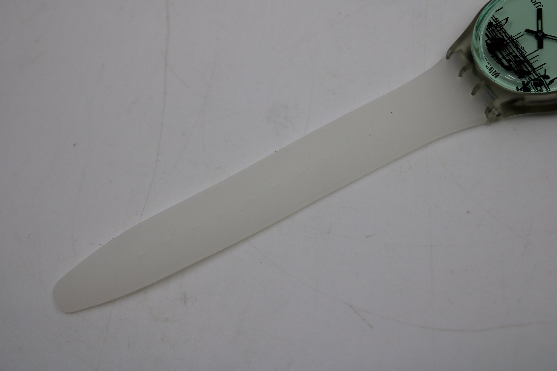 1996 'Dodecaphonic' NEW OLD STOCK,vintage gents Musicall Swatch SLK113, perfect condition, working 100%
