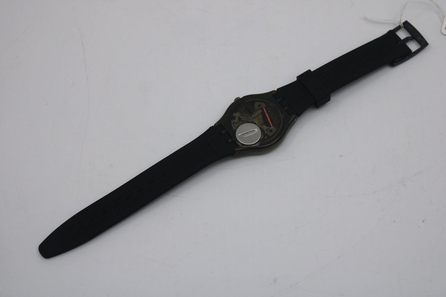 1991, Vintage Gents Swatch, 'High Beam' GM107, Nice, Worn Condition, working 100%, NON-Original Strap