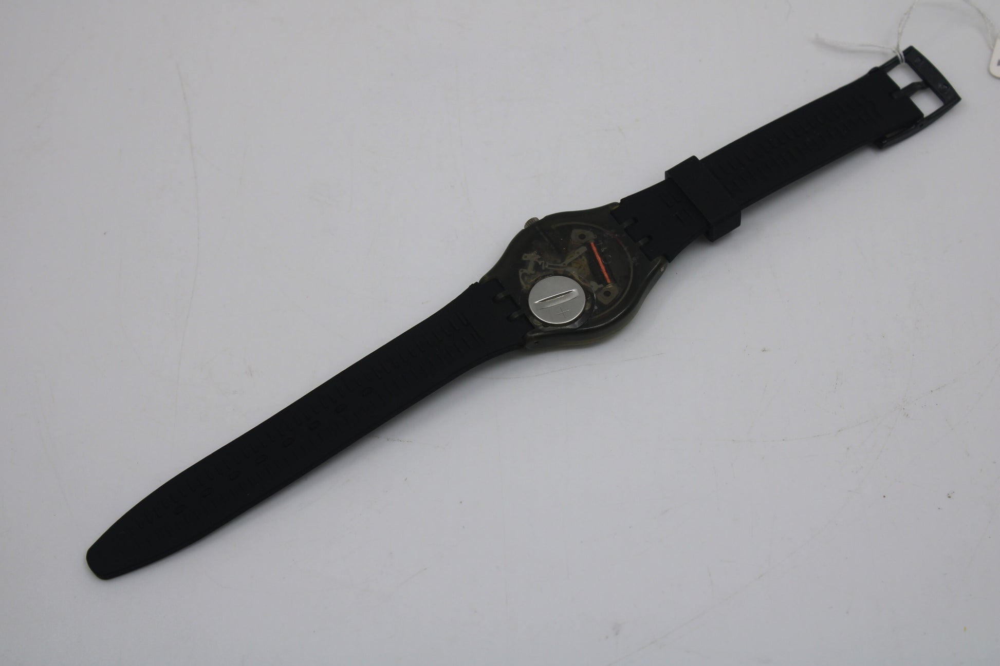 1991, Vintage Gents Swatch, 'High Beam' GM107, Nice, Worn Condition, working 100%, NON-Original Strap