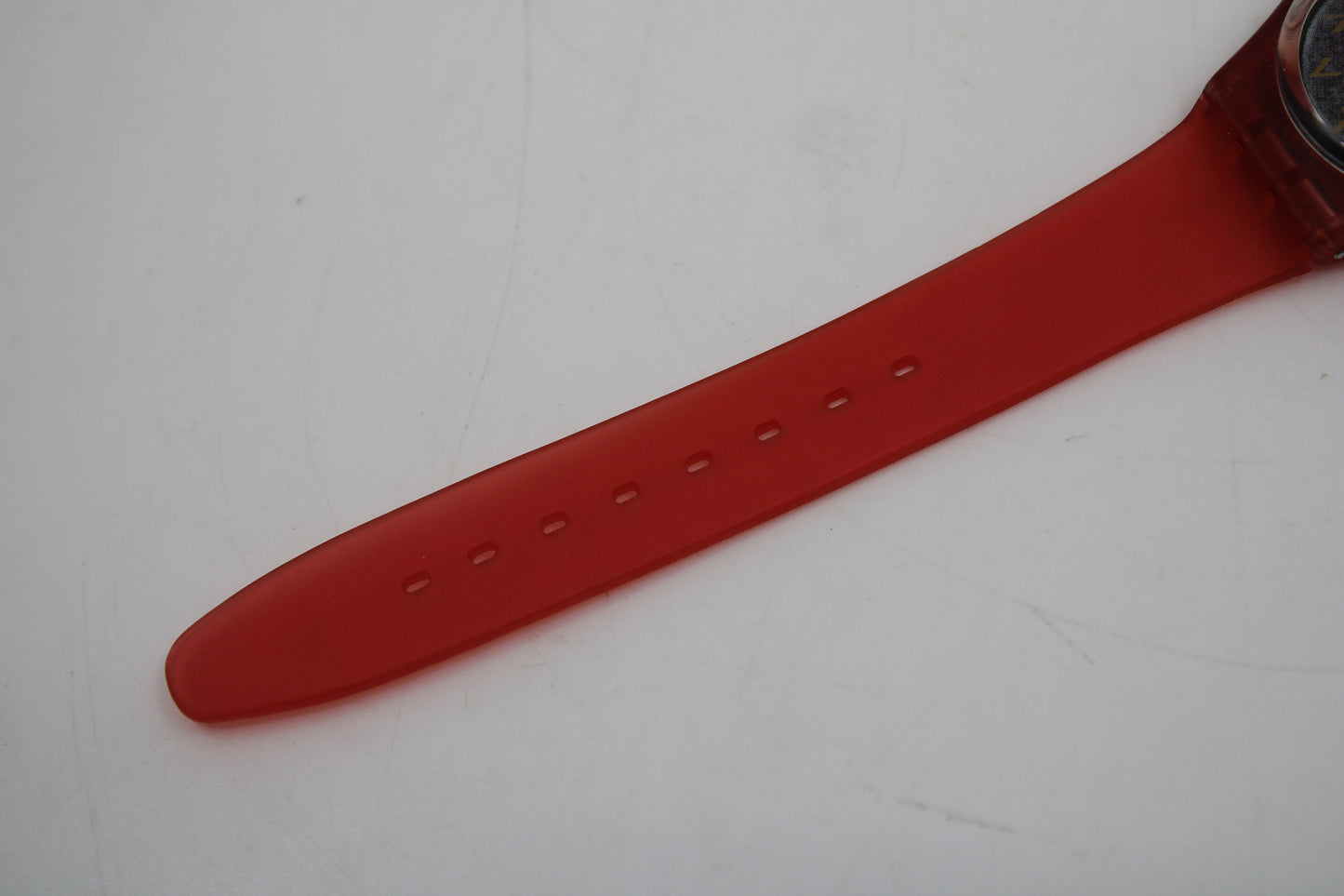1989, Vintage Gents Swatch 'Bar Oriental', GR104, no box, likely never worn, washed out face plate, RARE version