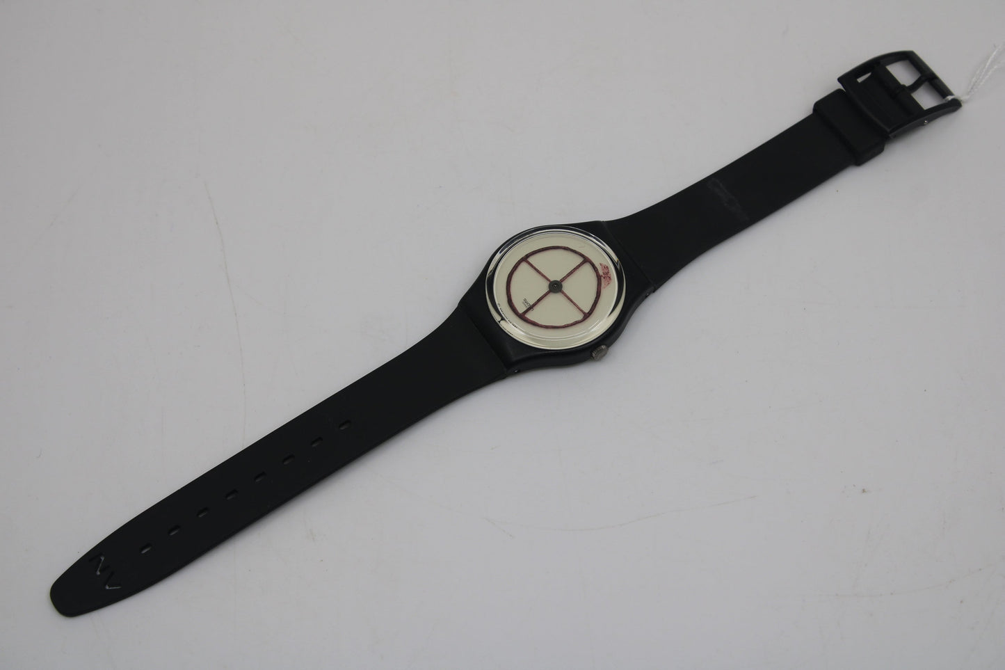 1991 Vintage Gents Swatch 'Wheel Animal' GZ120, New Old Stock, Unused, original condition, working 100%