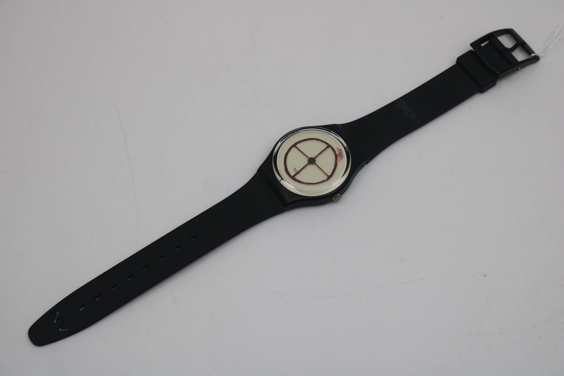 1991 Vintage Gents Swatch 'Wheel Animal' GZ120, New Old Stock, Unused, original condition, working 100%