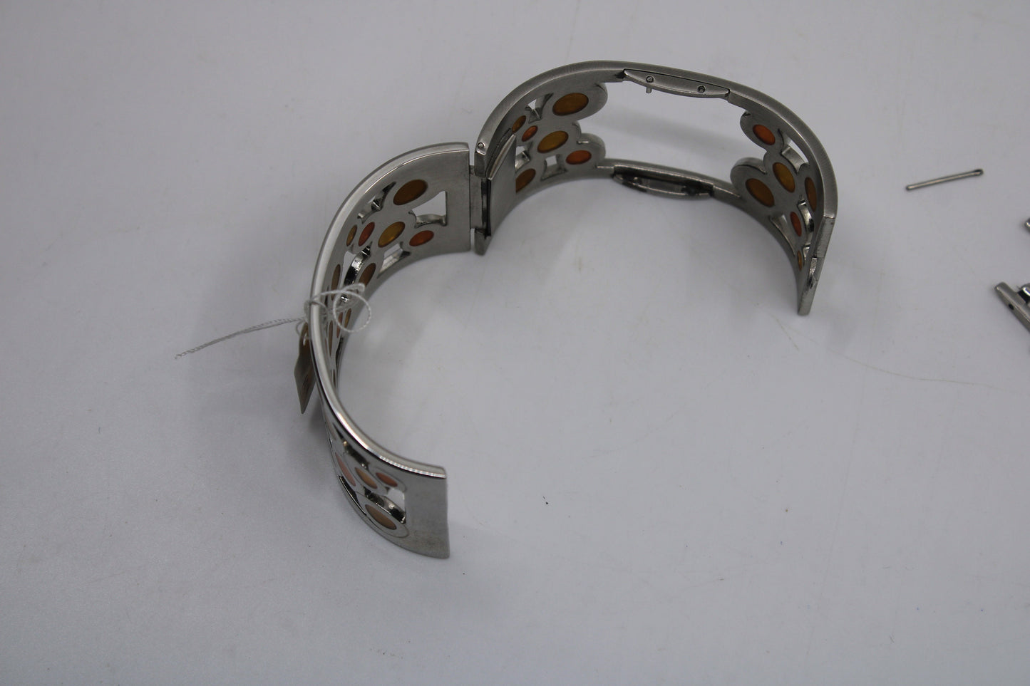 Vintage Ladies Irony Swatch Strap, 'Fall Bubbles', 12mm, YSS154H, New Old Stock, INCOMPLETE