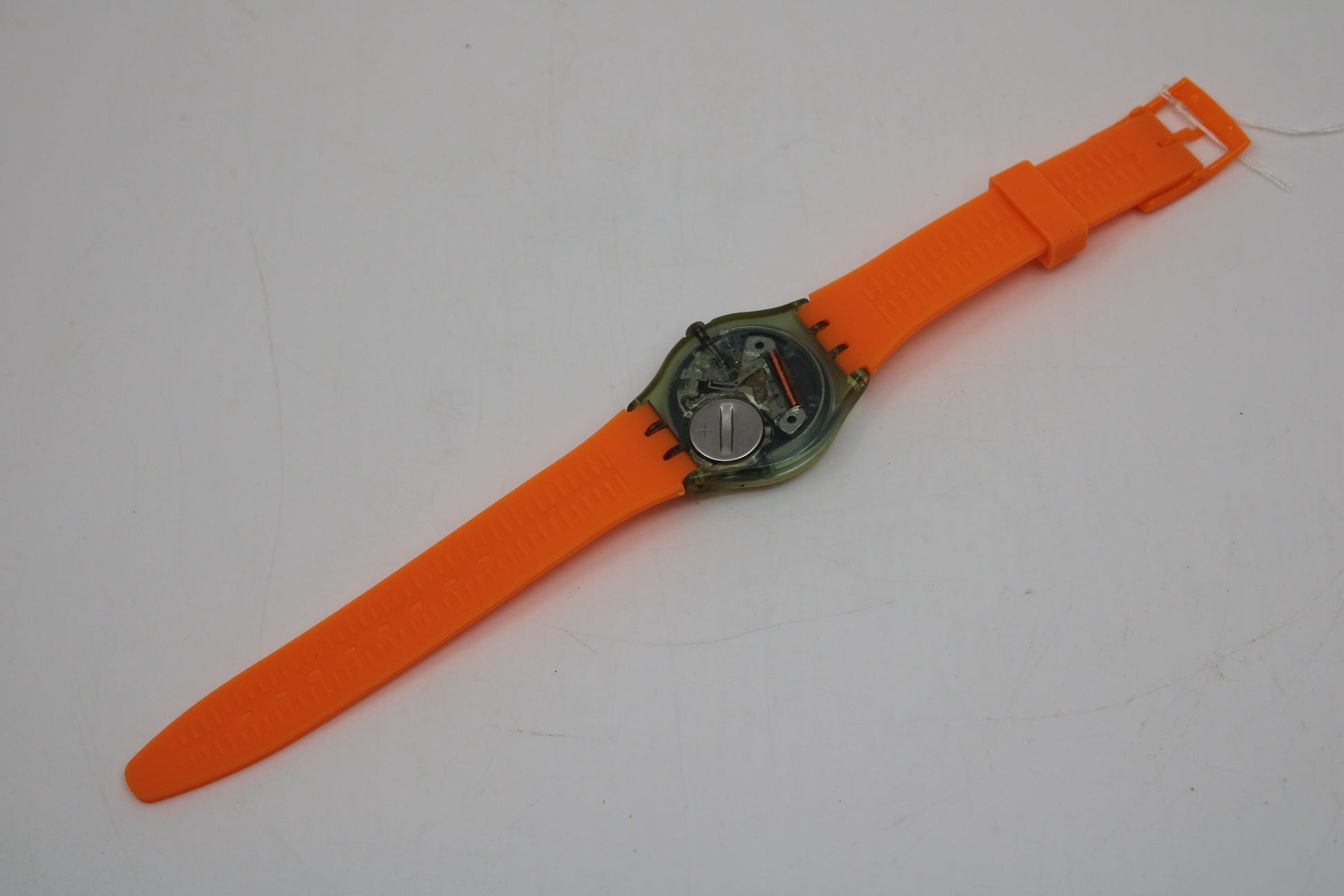 1993, Swatch, Gents, 'Postcard', GN127, Nice, Used Condition, 100% working, NON-original strap