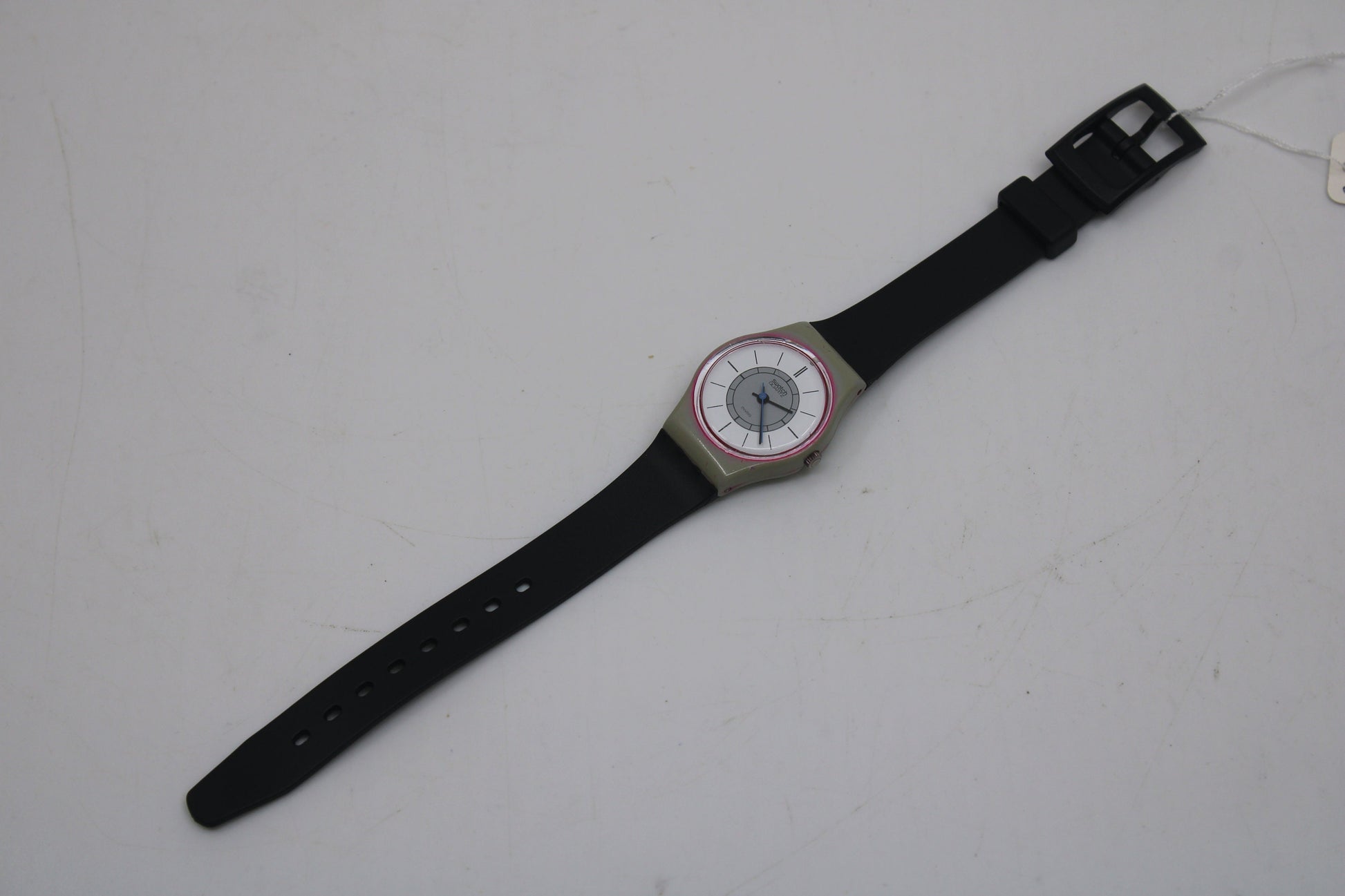 1984 'Art Deco' Vintage ladies Swatch, LM103, NO box, working 100%, READ description