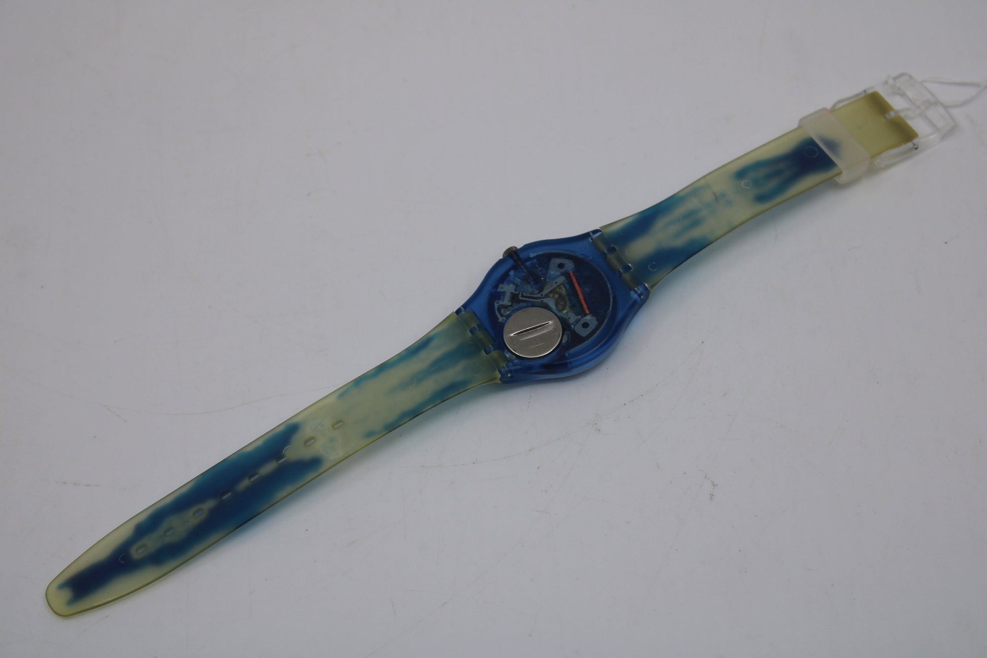1991 Vintage Gents Swatch 'Test' GZ118, in near MINT/UNUSED, original condition, working 100%