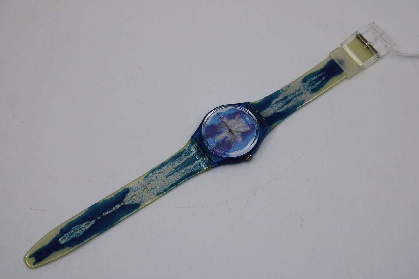 1991 Vintage Gents Swatch 'Test' GZ118, in near MINT/UNUSED, original condition, working 100%