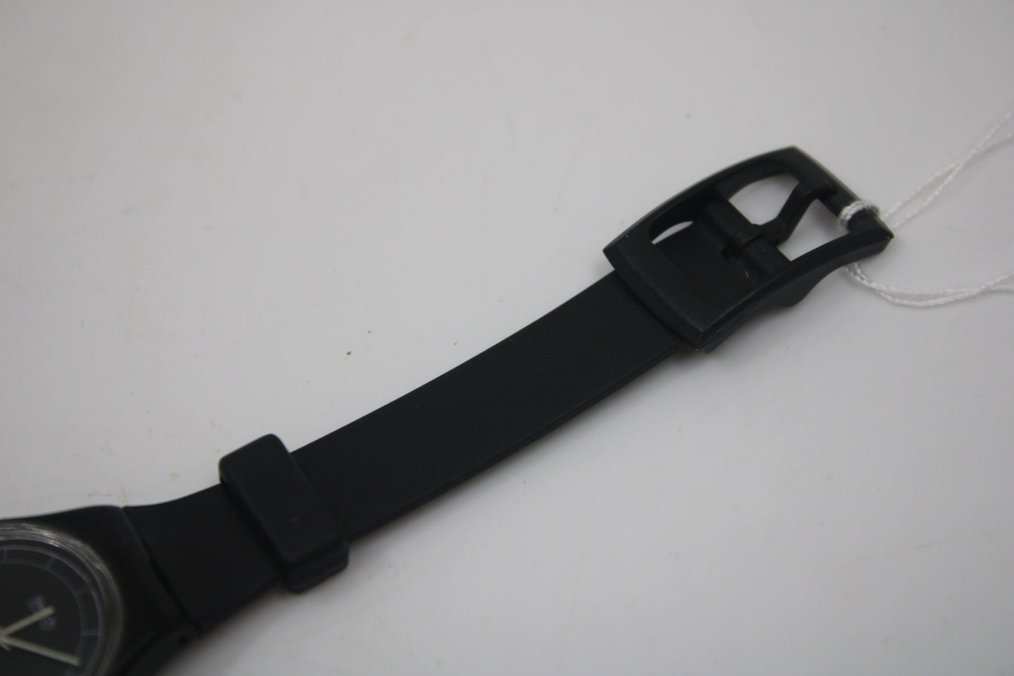 Swatch, Ladies, 1984, 'High Tech', LB102, nice, used condition, Brand New Black Strap