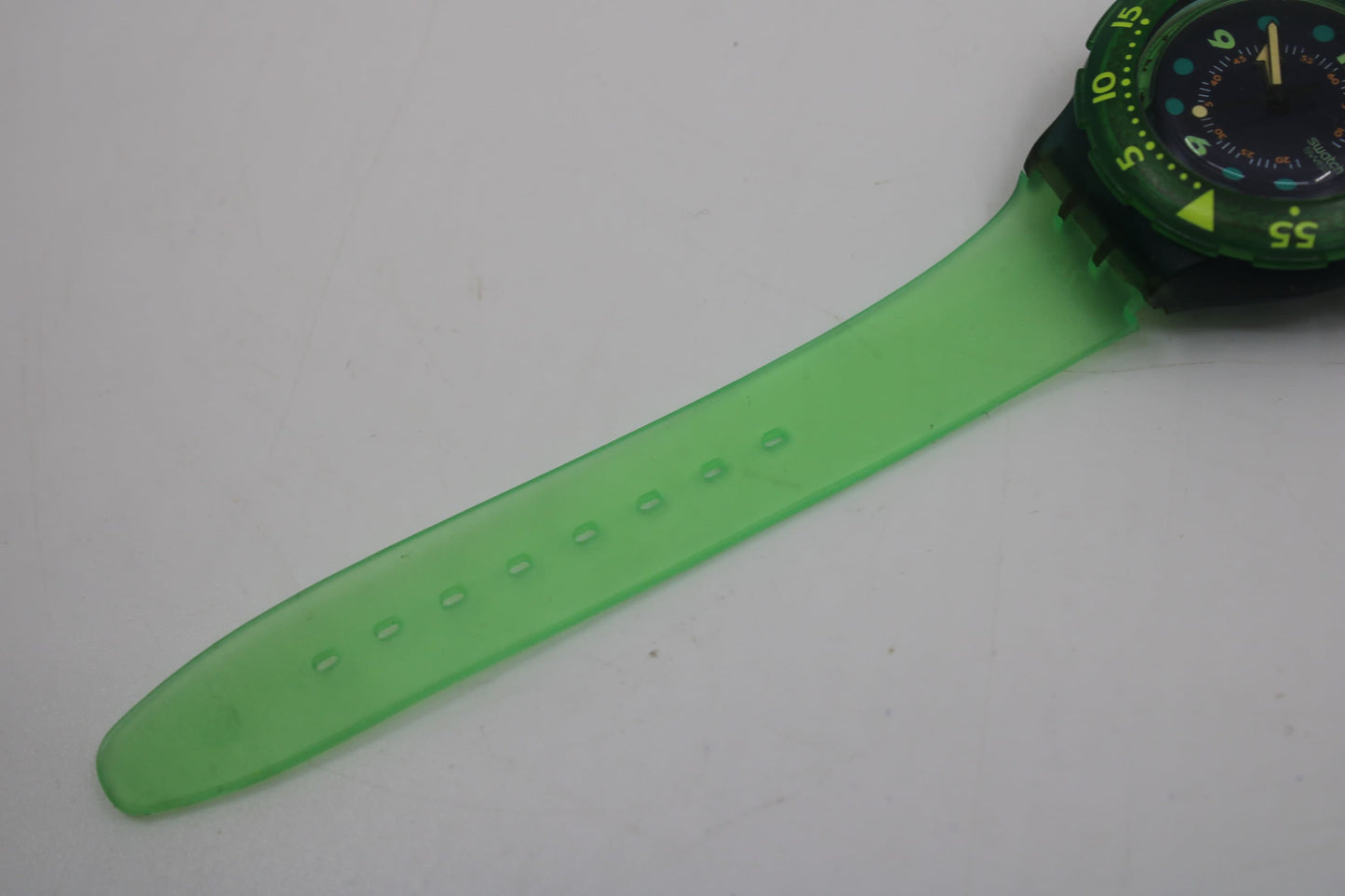 1991 Vintage Swatch Scuba 'Blue Moon' SDN100, nice, used condition, working 100%, non-original strap
