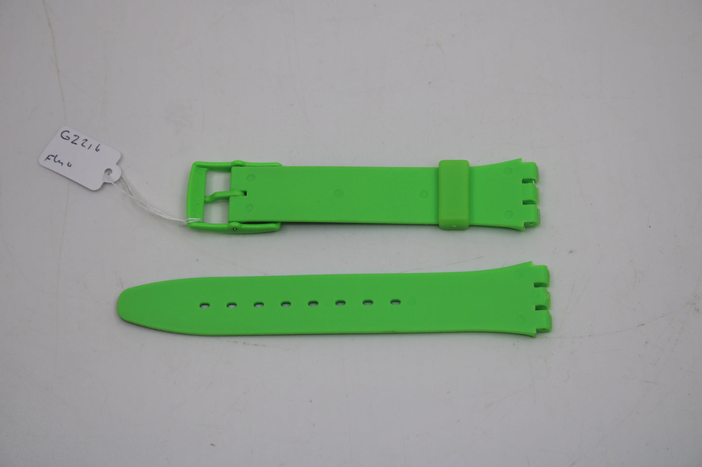 Vintage Swatch Strap, 'Fluo', GZ216, Gents, New Old Stock, Never Worn, Bright Green