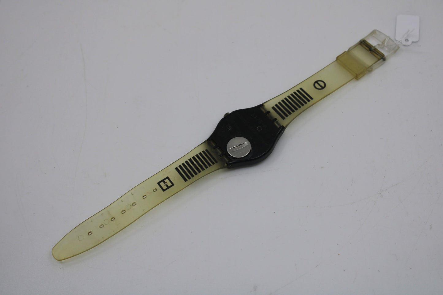 1988, Vintage Gents Swatch, 'Coconut Grove' GB120, Good, Used Condition, working 100%, nice, original strap
