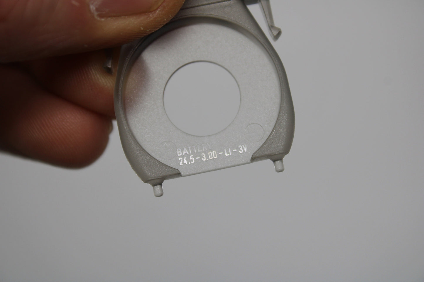 1990s, Vintage Original Swatch Battery Holder for Swatch the Beep, GREY