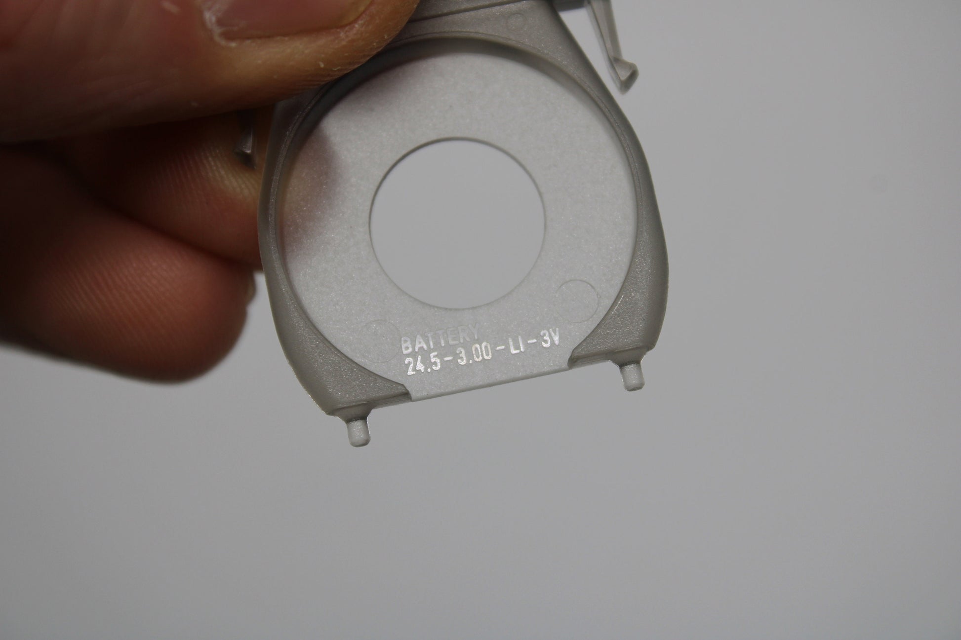 1990s, Vintage Original Swatch Battery Holder for Swatch the Beep, GREY
