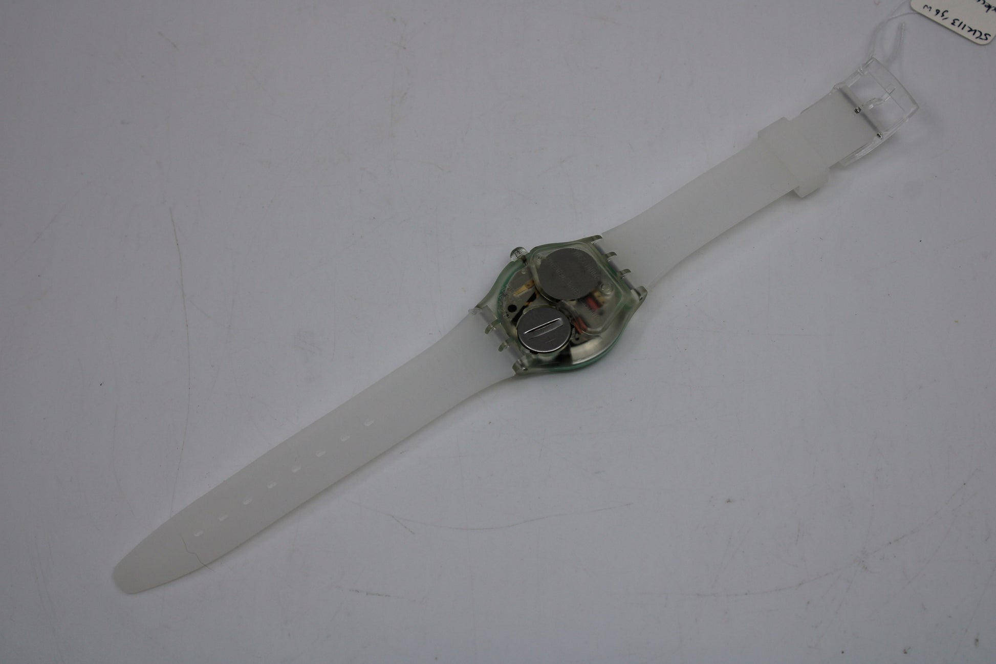 1996 'Dodecaphonic' NEW OLD STOCK,vintage gents Musicall Swatch SLK113, perfect condition, working 100%