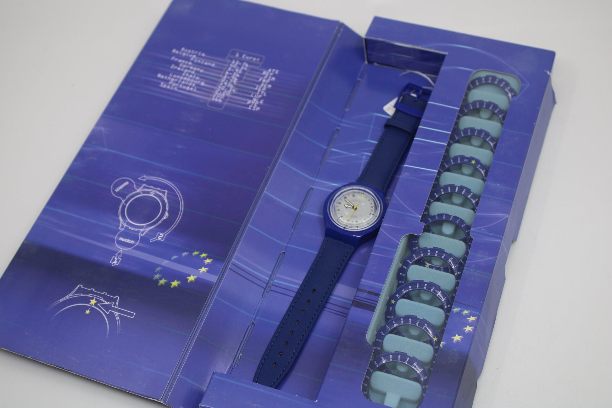2000 Vintage Swatch Scuba 'Euroconverter' SDZ103, UNWORN, New Old Stock, working 100%, with the original strap