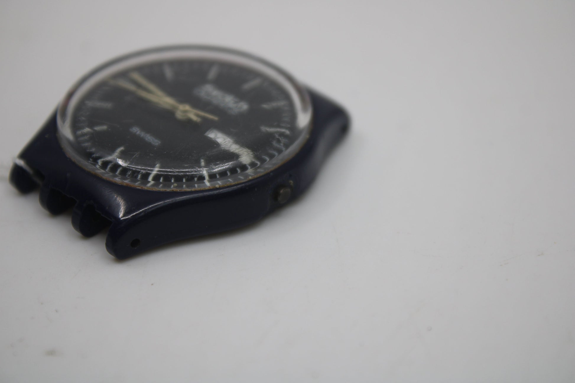 1983, FIRST YeaR Swatch, Gents, 'GN700', GT402, MUCH, Used Condition, 100% working, NO Crown