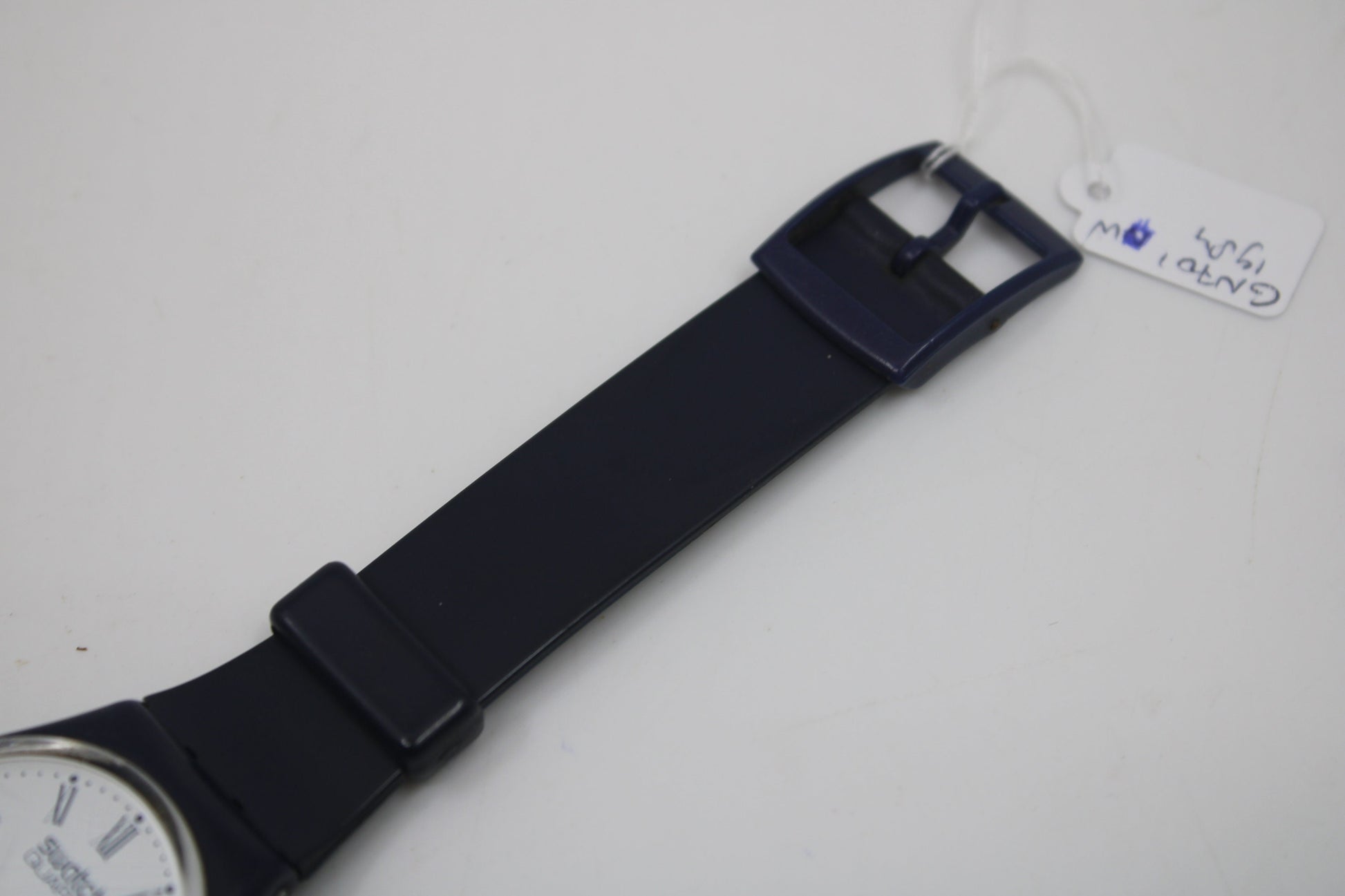 1984, VERY early Swatch, Gents, GN701, Very nice but used condition, working with original strap, READ Description