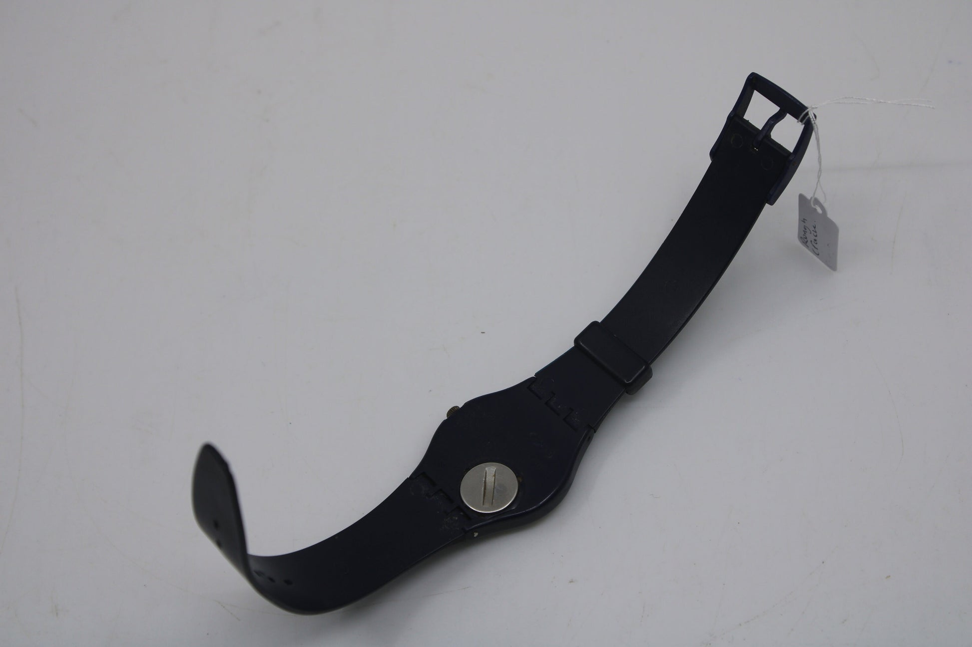 1984, VERY early Swatch, Gents, GN701, Very nice but used condition, working with original strap, READ Description