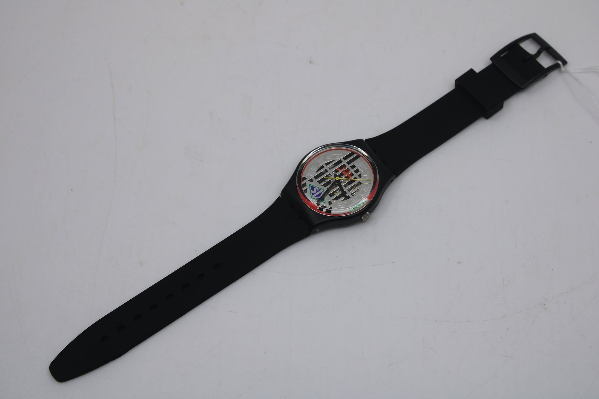 1993 NEW OLD STOCK 'Big Enuff', GB151, working 100% nice early 90s vintage Swatch watch