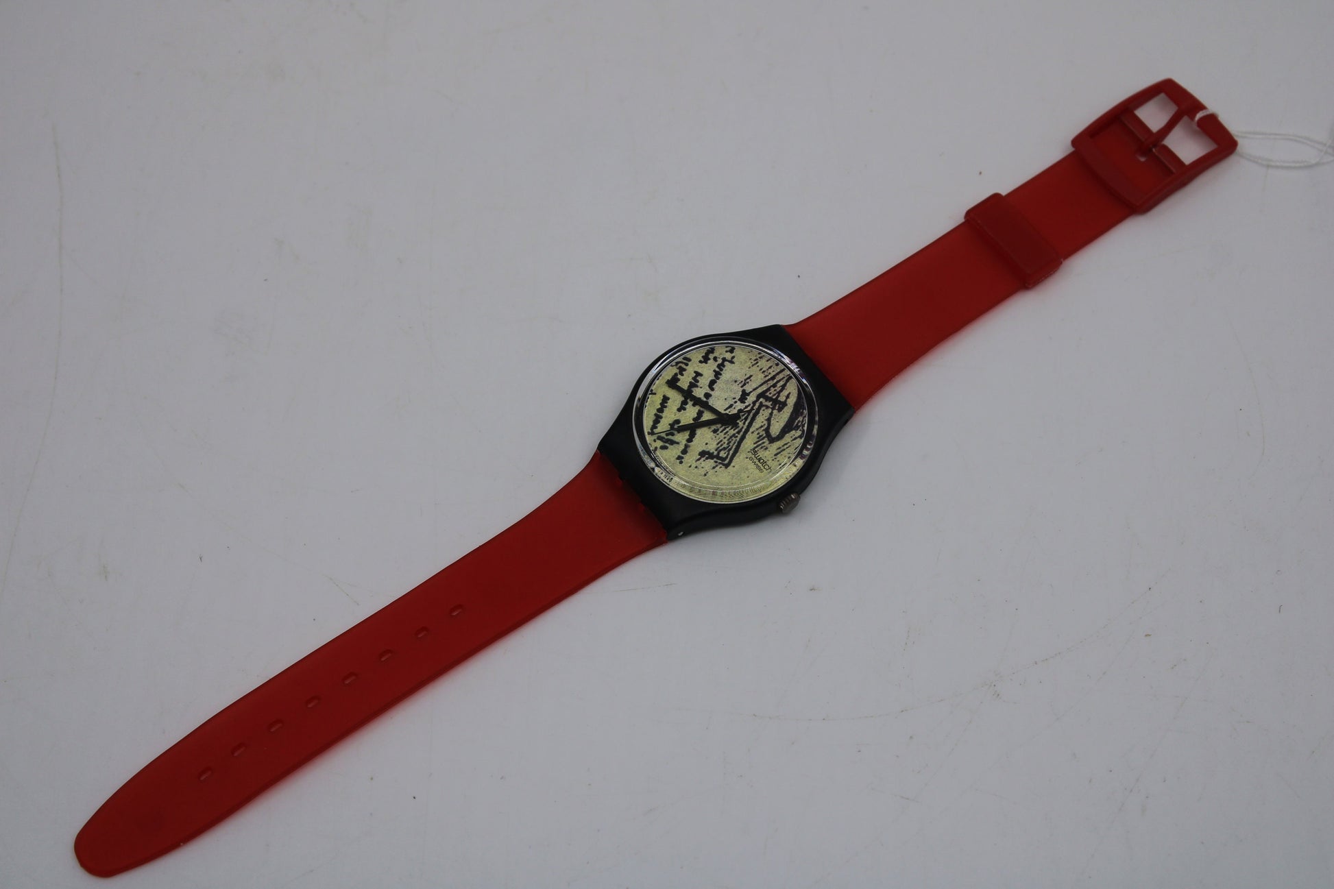 1991 Vintage Gents Swatch 'Engineer' GB139, New Old Stock, Unused Condition, working 100% with a NON-original brand new strap