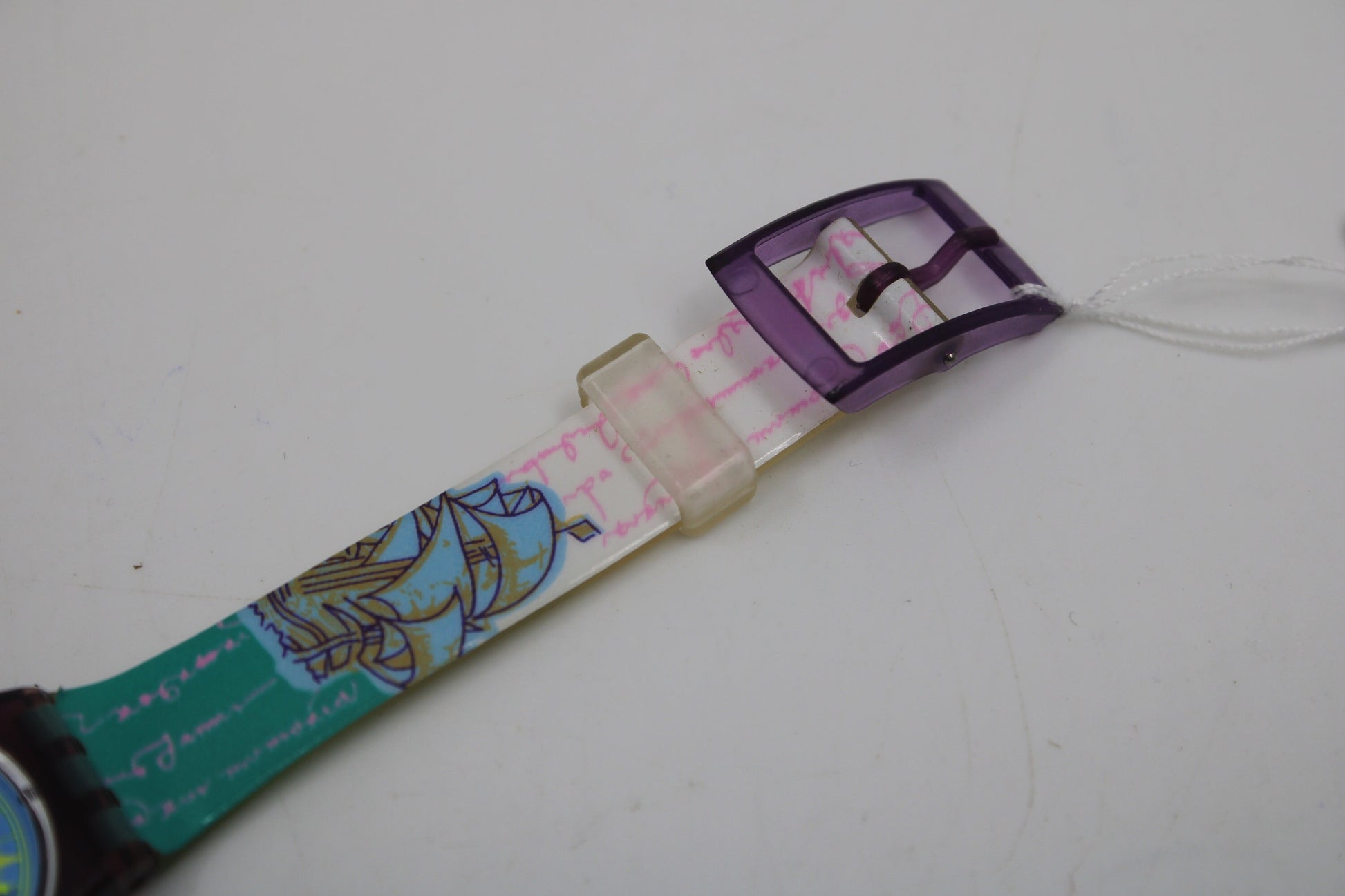 1991 'Compass' Vintage ladies Swatch, LV100, NO box, working 100%, New Old Stock, Unused Condition