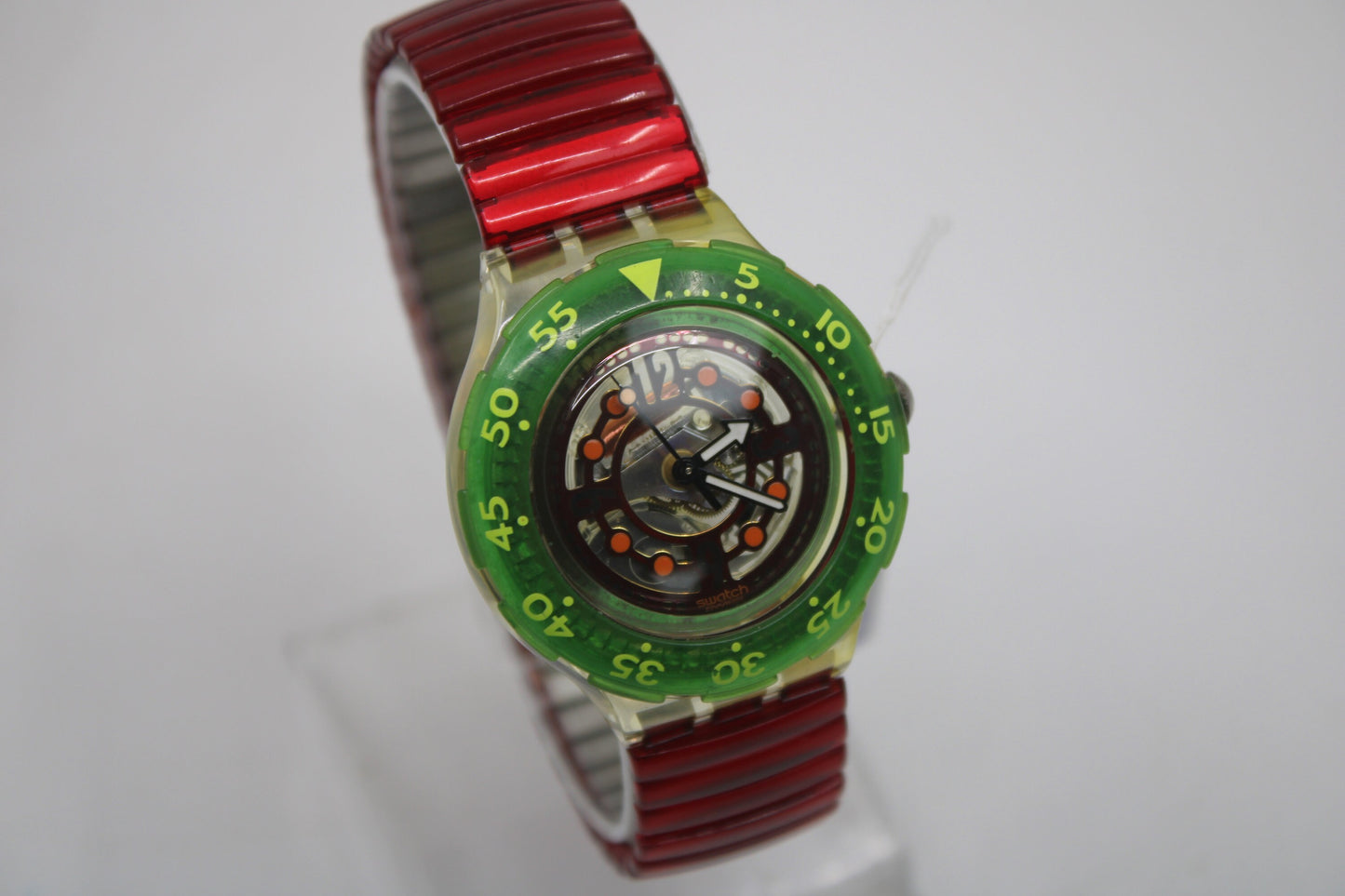 1994 Vintage Swatch Scuba 'Red Marine' SDK114, MINT, possibly never used