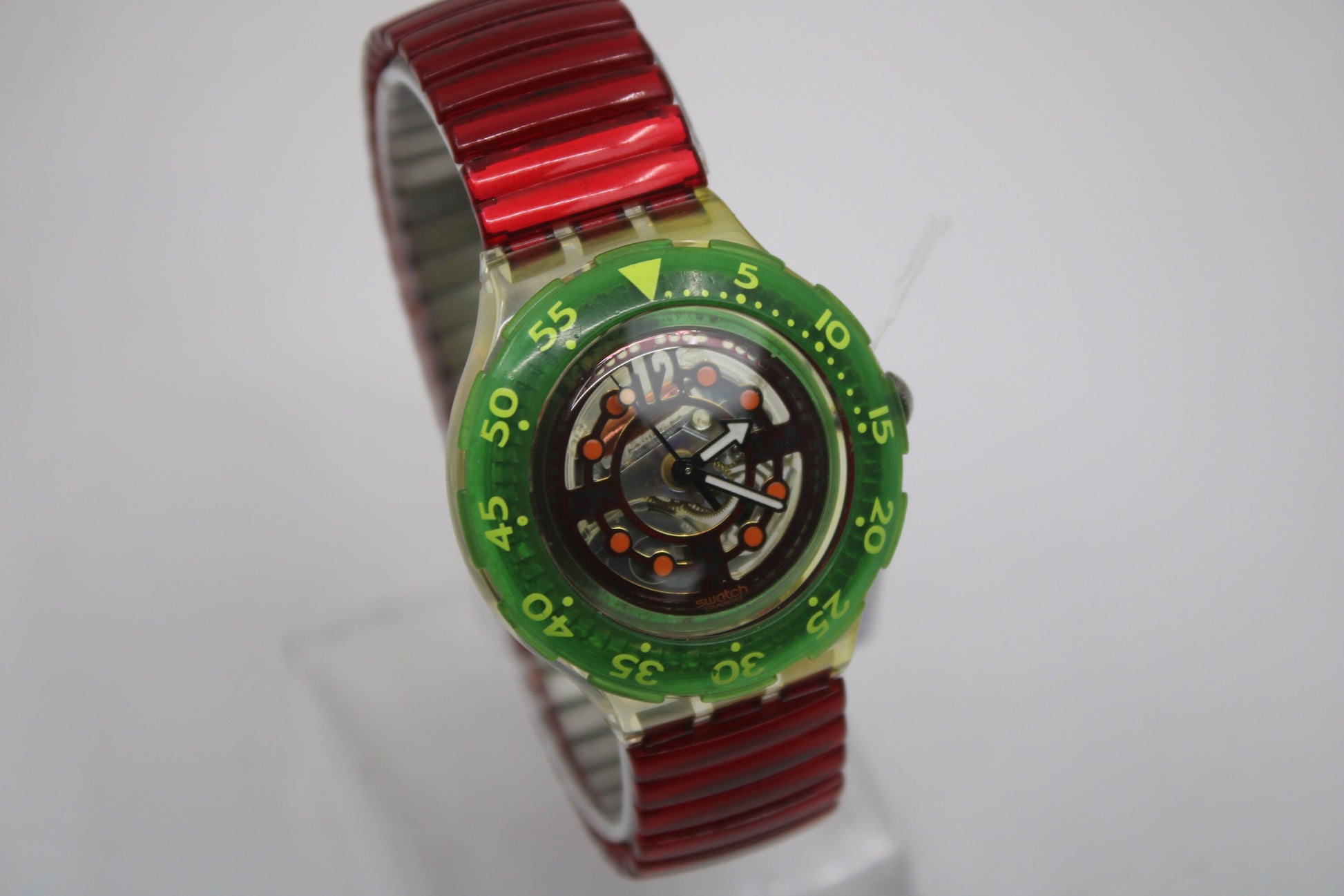 1994 Vintage Swatch Scuba 'Red Marine' SDK114, MINT, possibly never used