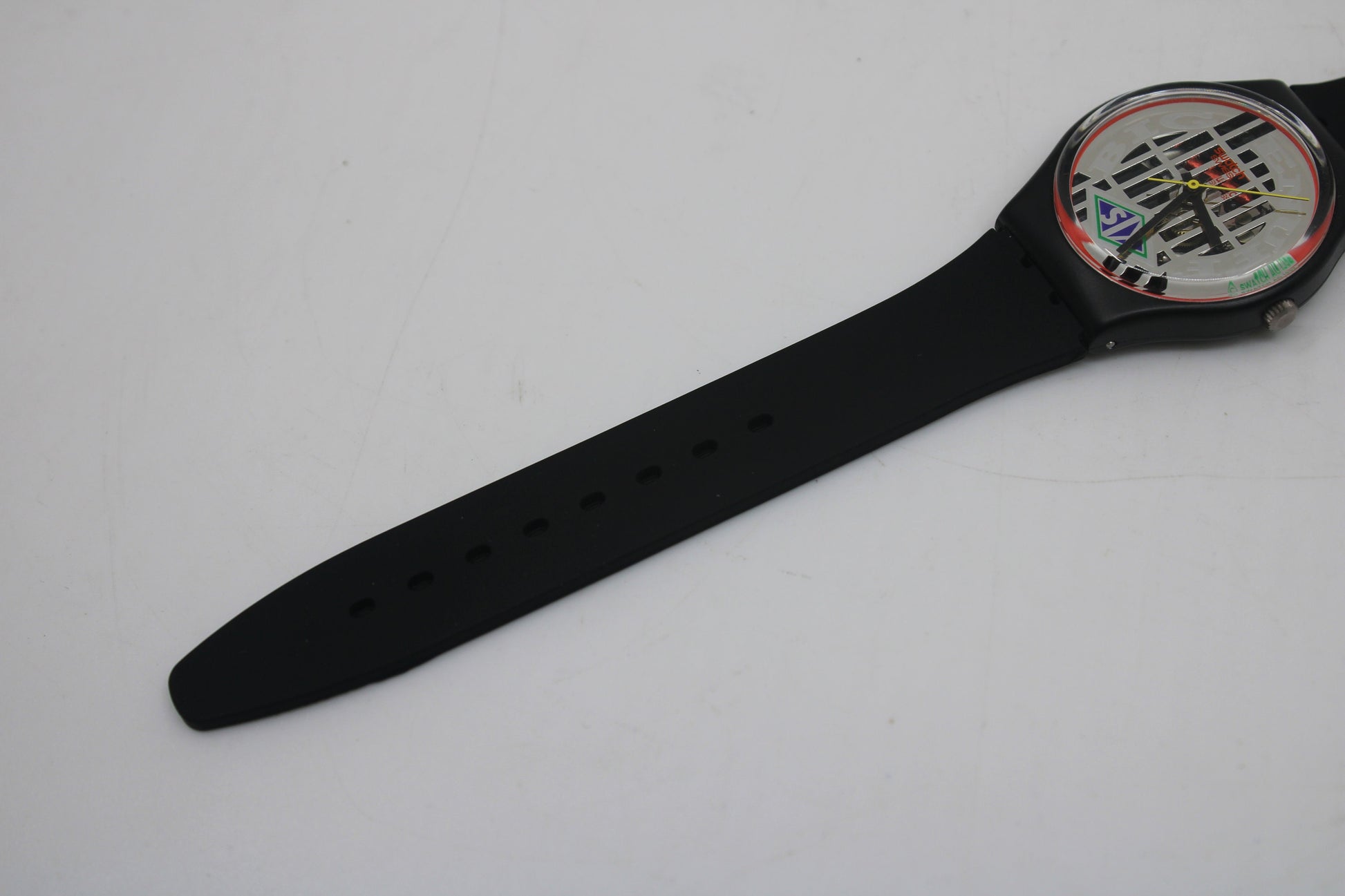 1993 NEW OLD STOCK 'Big Enuff', GB151, working 100% nice early 90s vintage Swatch watch