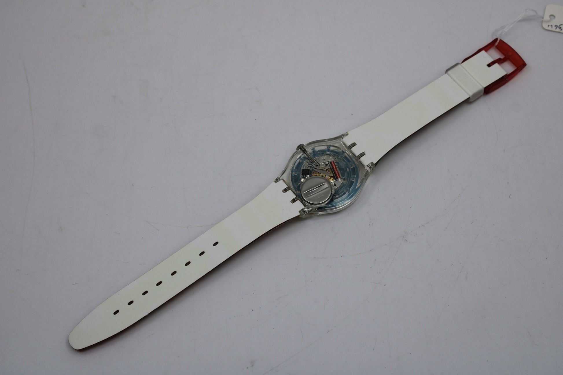 1996 Vintage Gents Swatch, 'Ricecake', GK217, NO box, In New Old Stock, Unused Condition, 100% working, Original Strap