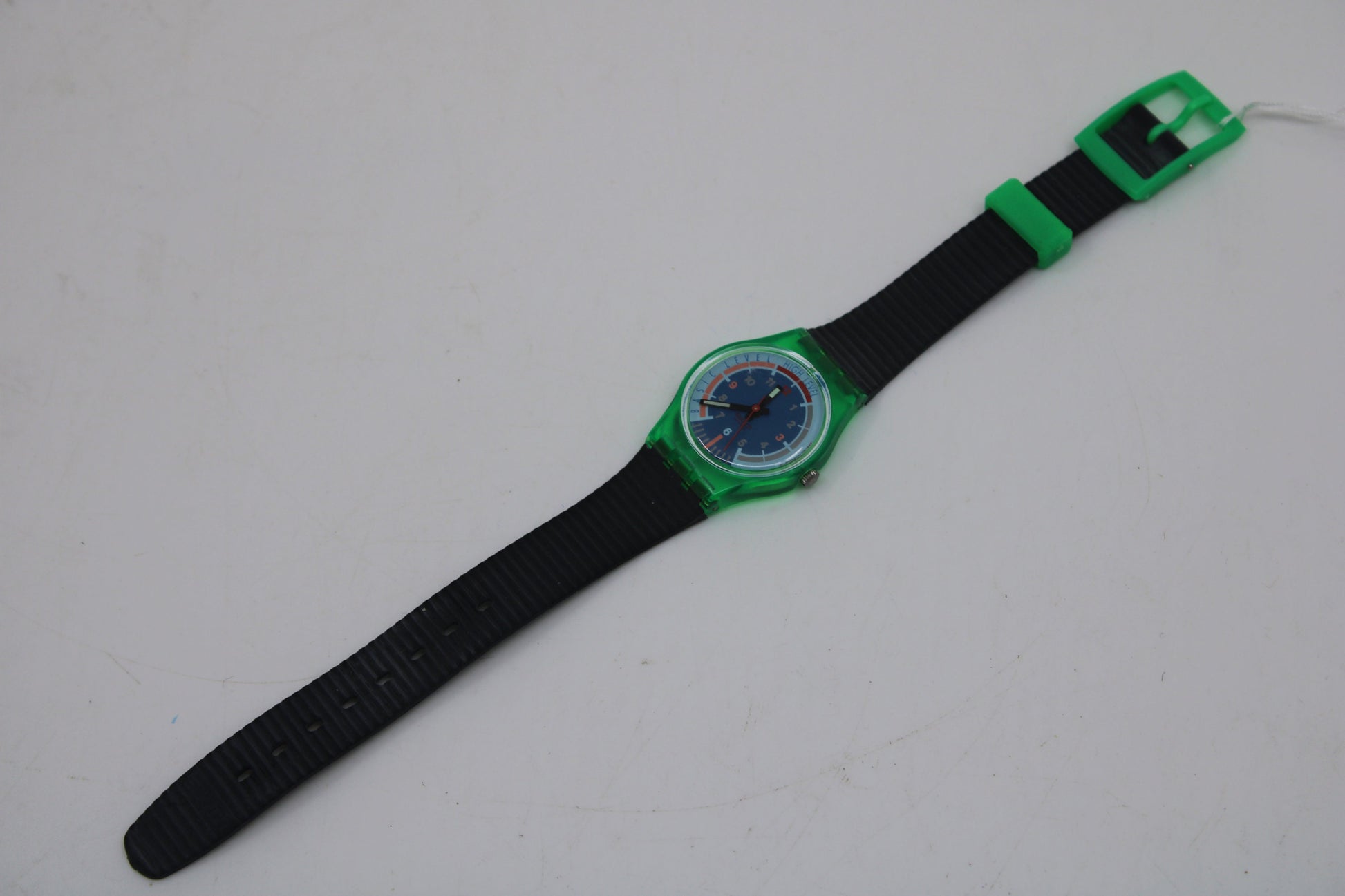 1989 'Mint Icicle' Vintage ladies Swatch, LG105, NO box, working 100%, New Old Stock, Unused Condition