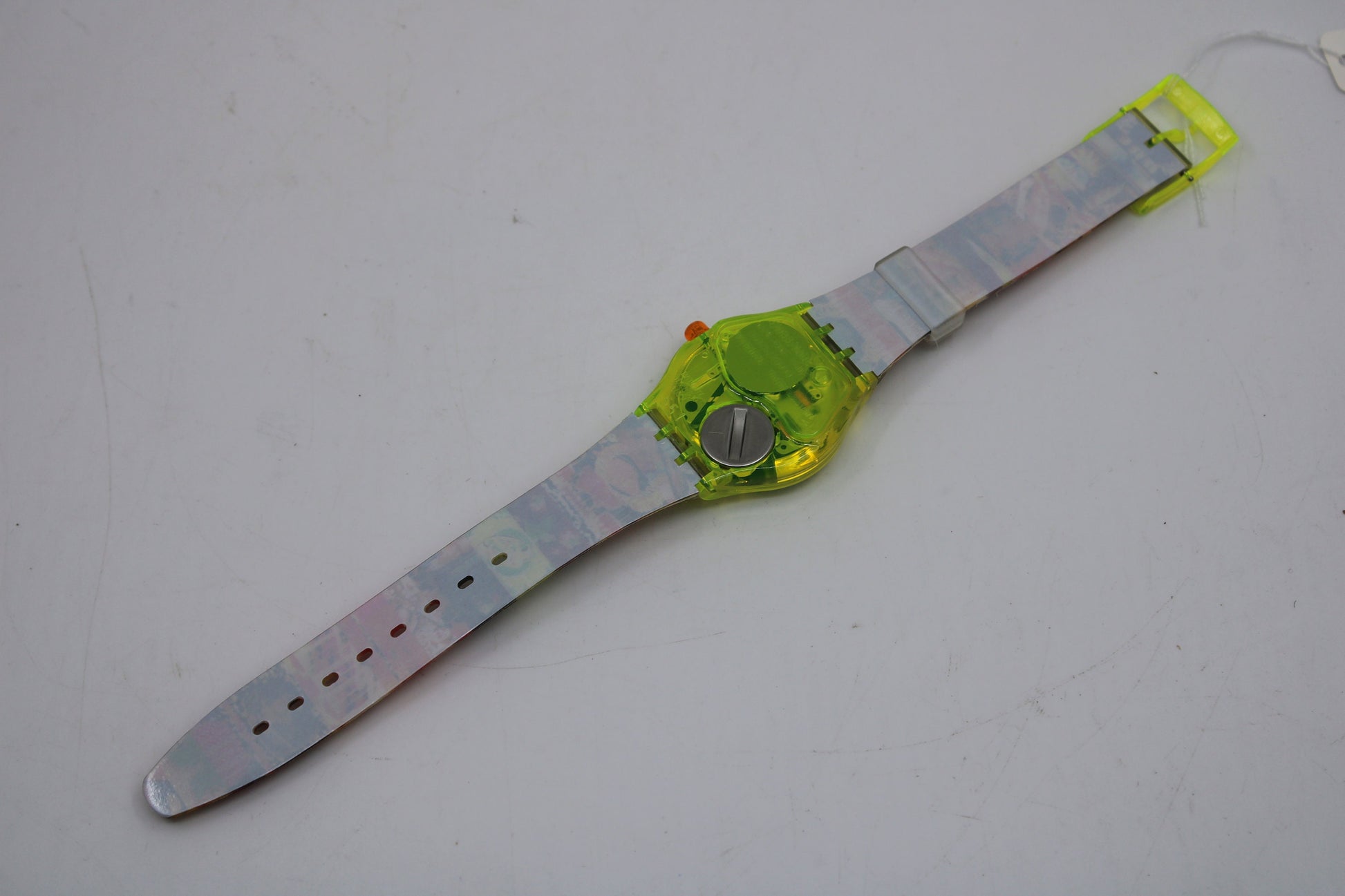1995, Vintage Gents Musicall Swatch, 'Zapping', SLZ104, NO box, in a NEW Old STOCK, Unused Condition, 100% working