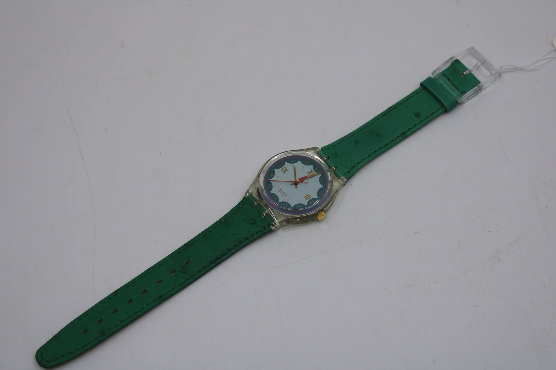 1993 Vintage Gents Swatch 'Spades' GK152, NEW OLD STOCK, Never Worn, working 100% with original strap