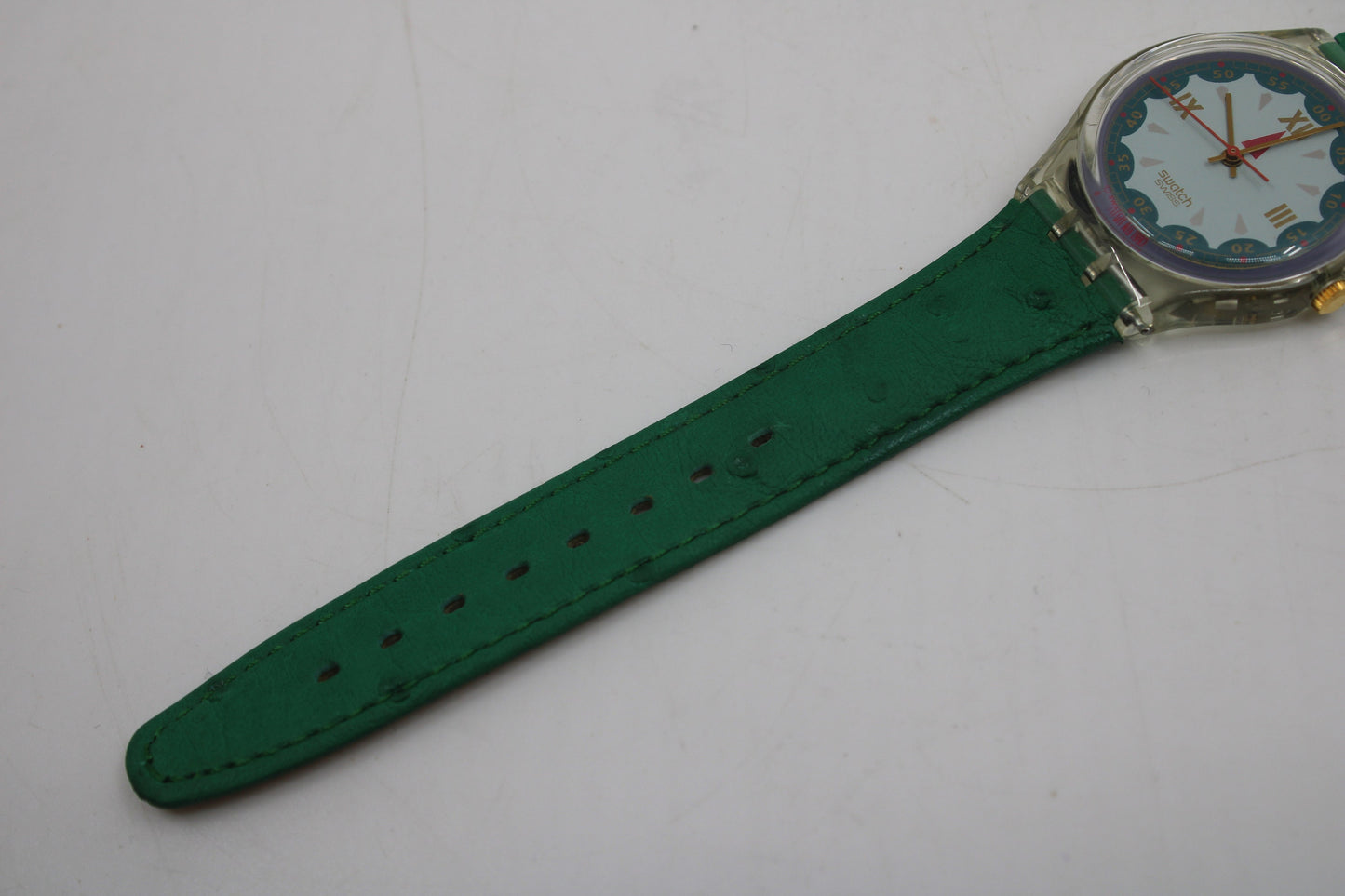 1993 Vintage Gents Swatch 'Spades' GK152, NEW OLD STOCK, Never Worn, working 100% with original strap