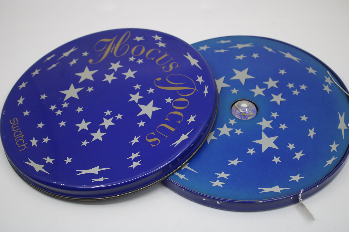 1991 Vintage Gents Swatch X-Mas Special 'Hocus Pocus' GZ122, NEW OLD STOCK, Never Worn, working 100% with original strap