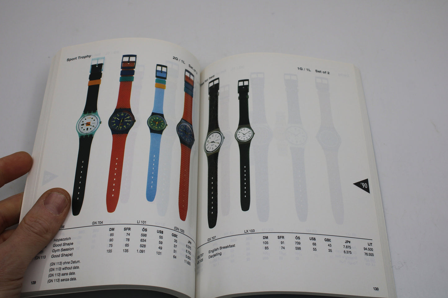 RARE Swatch Watch Collectors Guide - 1983 - 1992 - nice, USED Condition - German AND English language