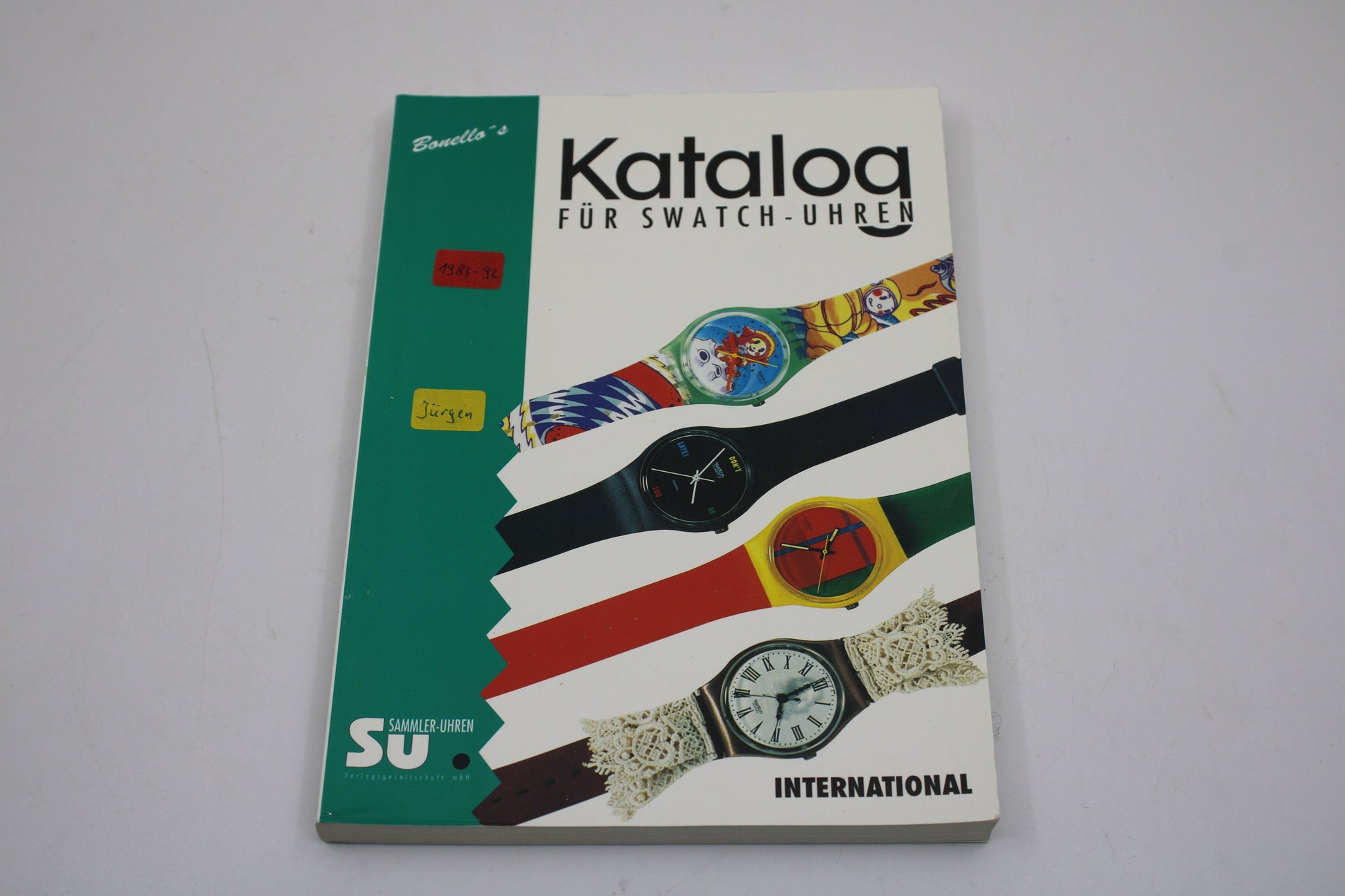 RARE Swatch Watch Collectors Guide - 1983 - 1992 - nice, USED Condition - German AND English language
