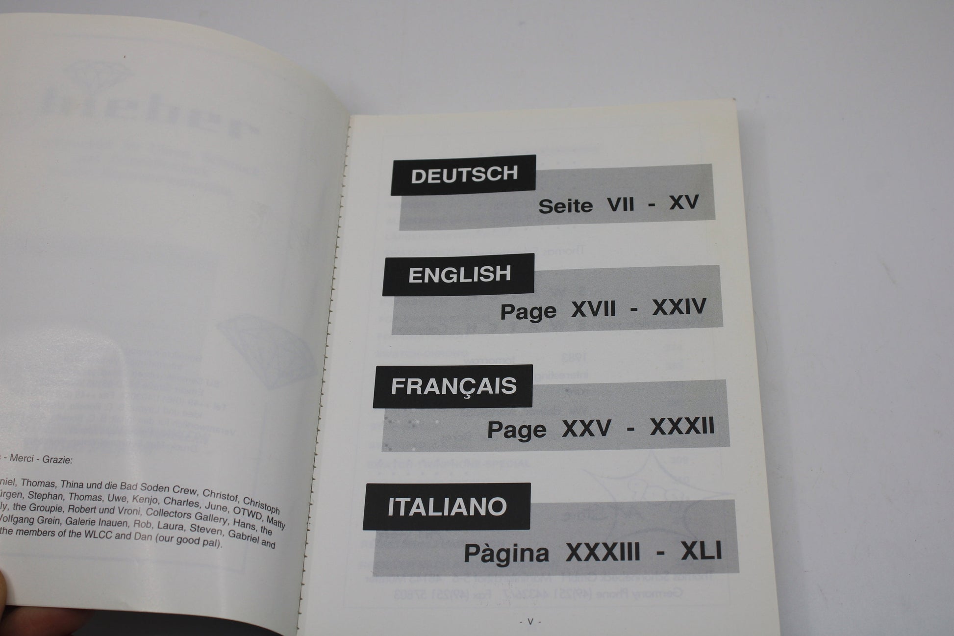 RARE Swatch Watch Collectors Guide - 1983 - 1993 - nice, USED Condition - German AND English language