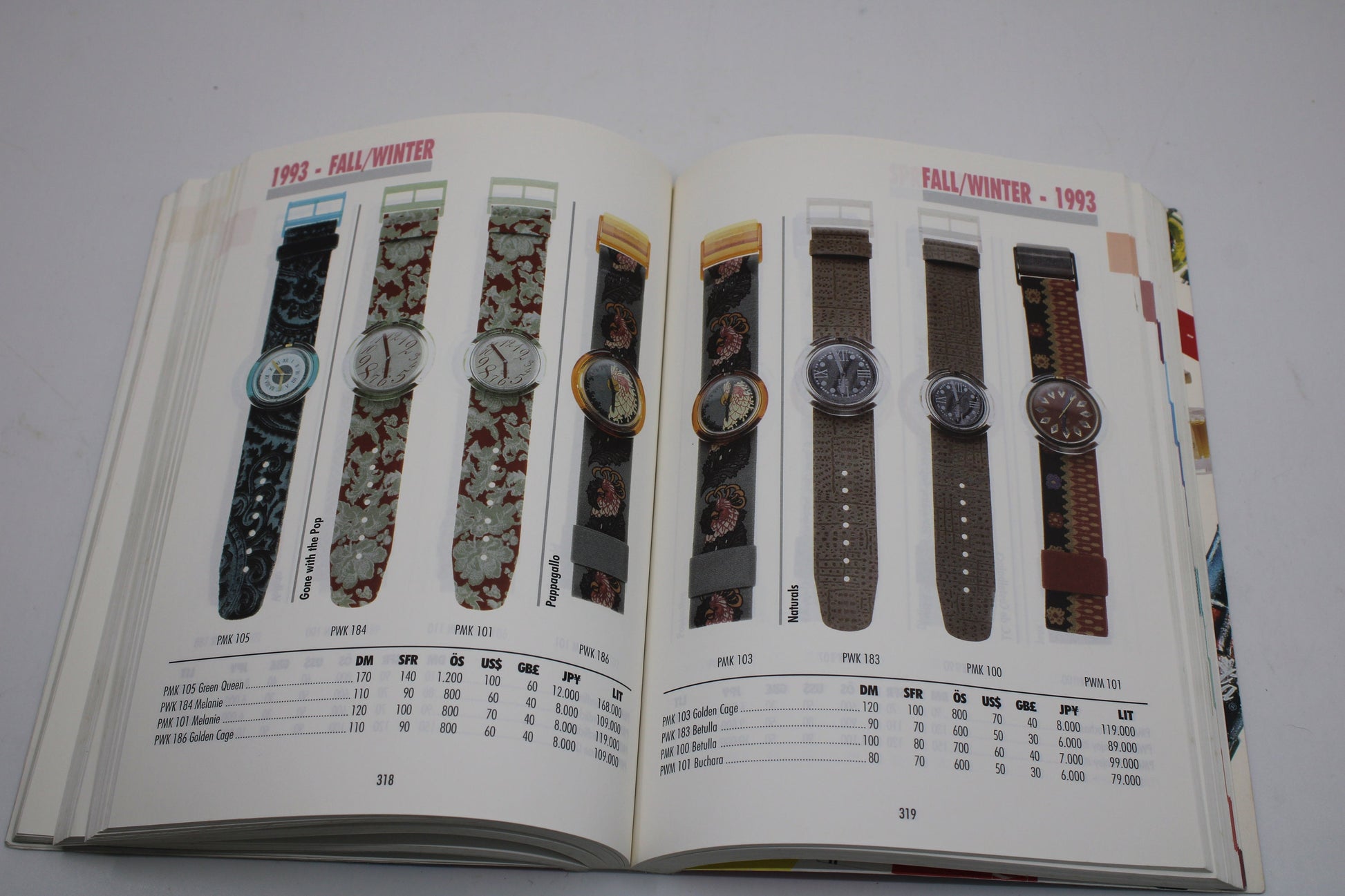 RARE Swatch Watch Collectors Guide - 1983 - 1998 - nice, USED Condition - German AND English language